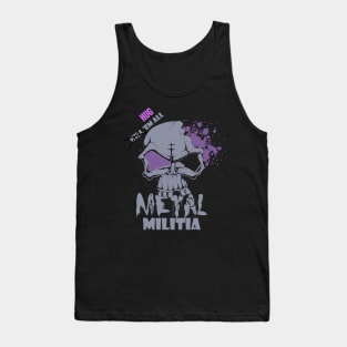 Hug em all Skull sticker Tank Top